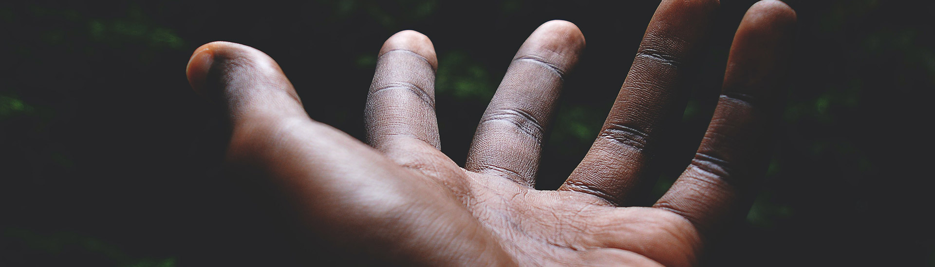 Hand and sky